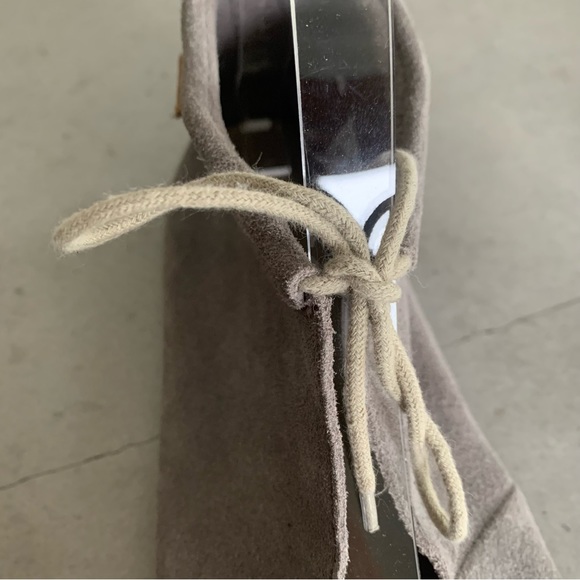 Sanuk Penelope Charcoal Gray Moccasins Minimalist Boho Outdoor Earthy Western - Picture 5 of 9